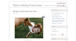Desktop Screenshot of dadworkingfromhome.com